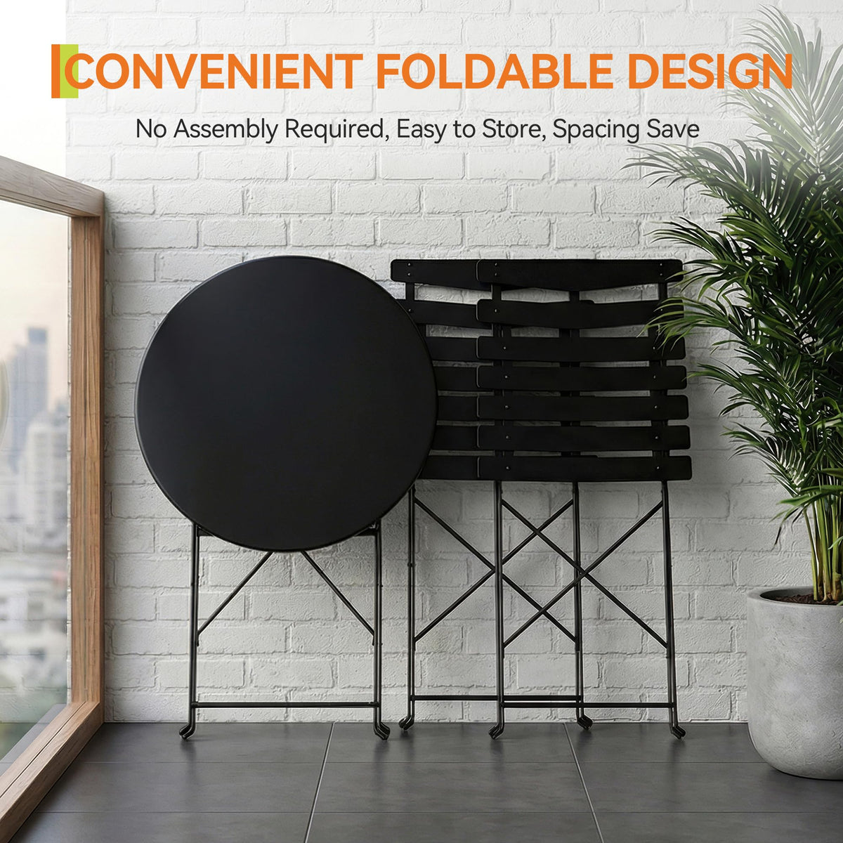 GarveeLife folding design demonstrated for quick setup and compact storage