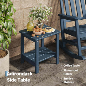 GarveeLife HDPE all-weather construction resists moisture and fading outdoors.