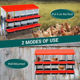 GarveeLife lid cover protects eggs from hens and dust.