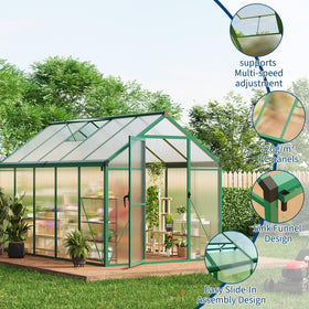 GarveeLife polycarbonate panels allow light with UV protection for healthier plants