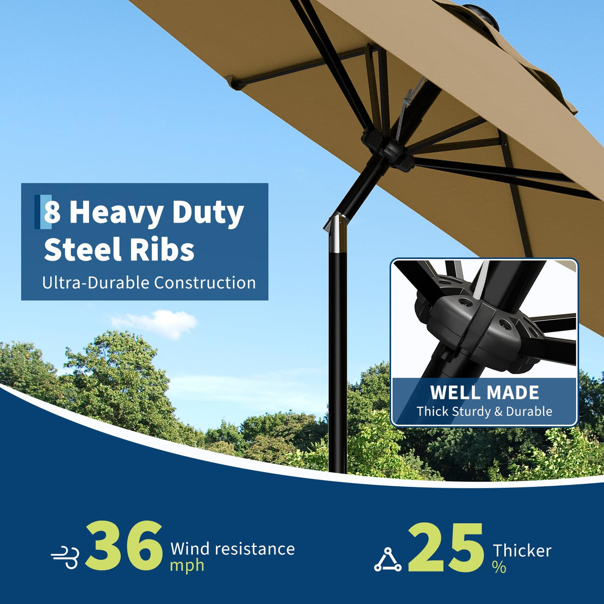 GarveeLife ideal for poolside, patios, decks, and outdoor dining spaces.