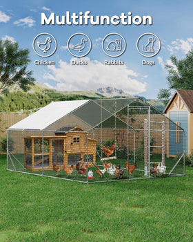 GarveeLife lockable door and nylon netting prevent escapes and maintain safety