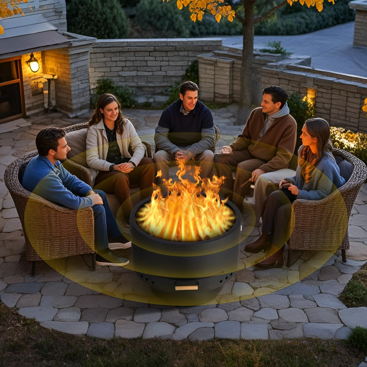 GarveeLife 304 stainless steel construction resists rust and heat