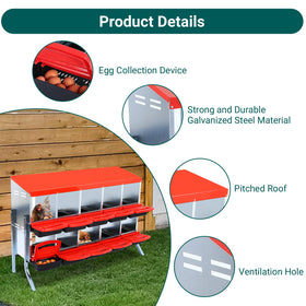 GarveeLife ventilated design enhances airflow in the nesting space.