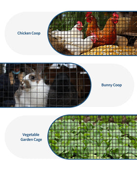 GarveeTech chicken coop fencing supports secure poultry housing.