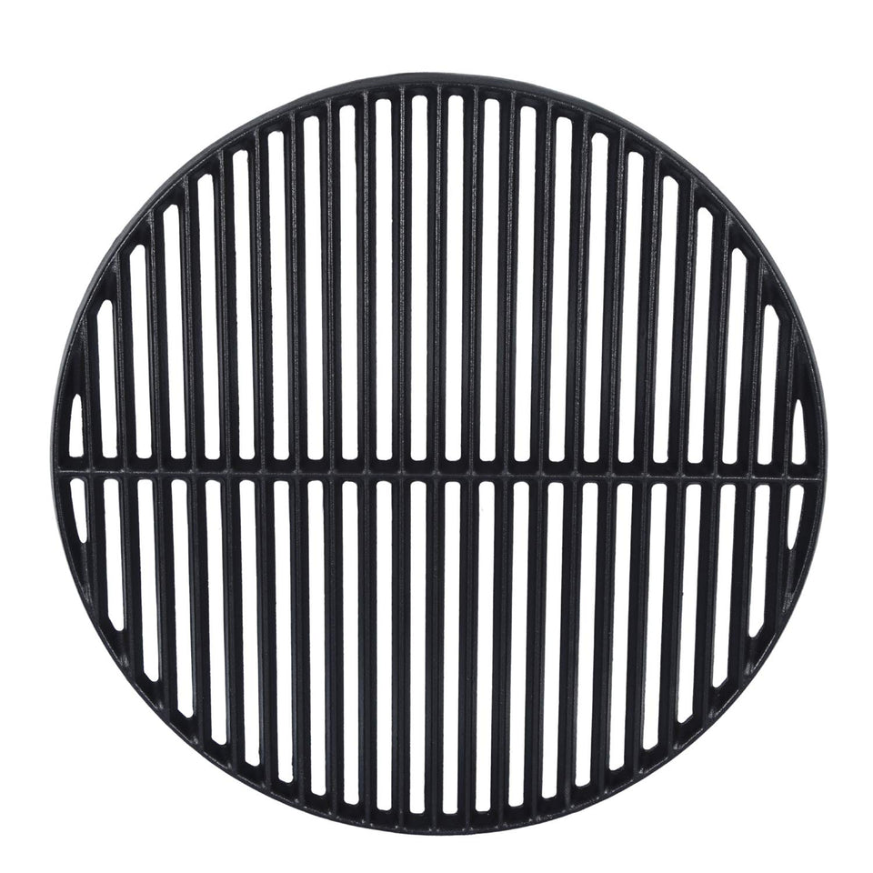 GasSaf 18-316 inch cast iron grate full view for Big Green Egg compatibility