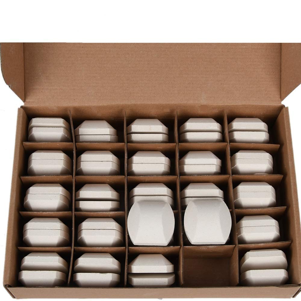 GasSaf ceramic briquettes 50-pack front view for easy replacement