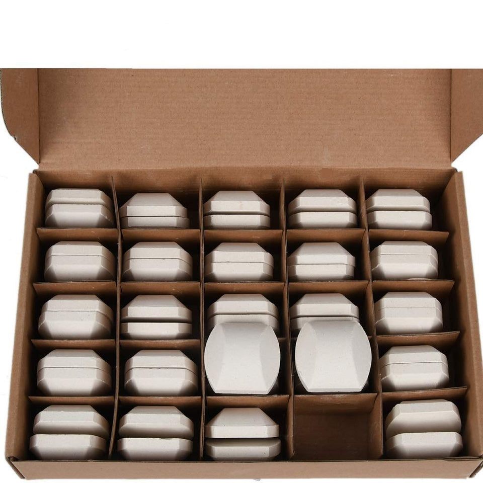 GasSaf ceramic briquettes 50-pack front view for easy replacement