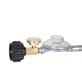 GasSaf easy-install propane hose ready to connect without tools.