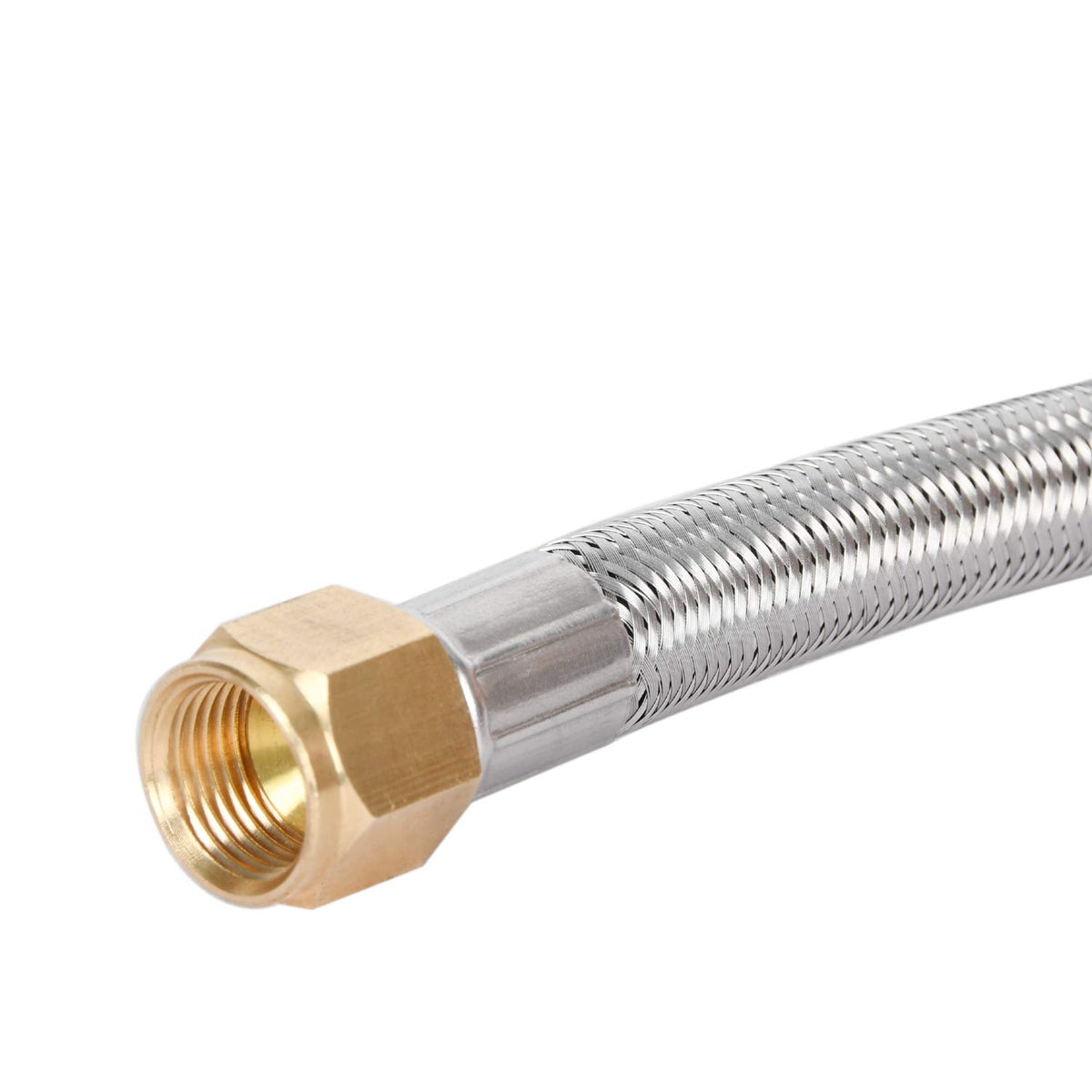 GasSaf versatile hose used with grills, fire pits, and stoves outdoors.