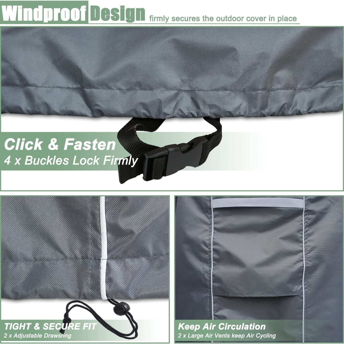 Gasadar UV-resistant Oxford fabric resists sun damage year-round