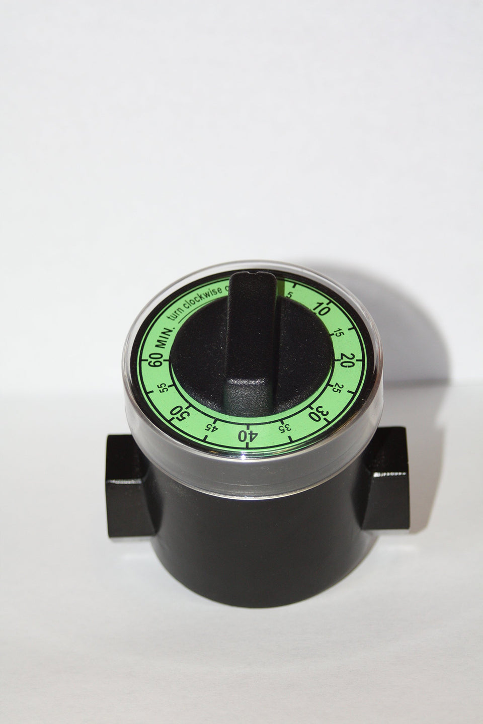 GASAV-R WA-3 timer valve fitted on a grill for timed shut-off.