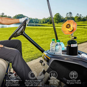 GasBRUH compatible with EZGO, Club Car, Yamaha golf carts for easy setup.