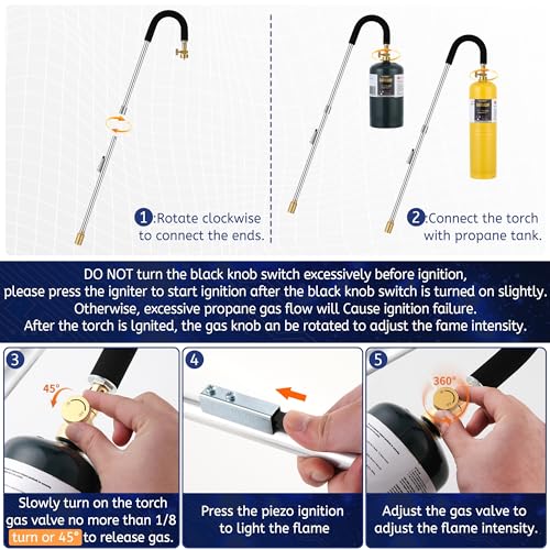 GasBRUH outdoor-use torch designed for safe exterior tasks