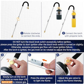 GasBRUH outdoor-use torch designed for safe exterior tasks