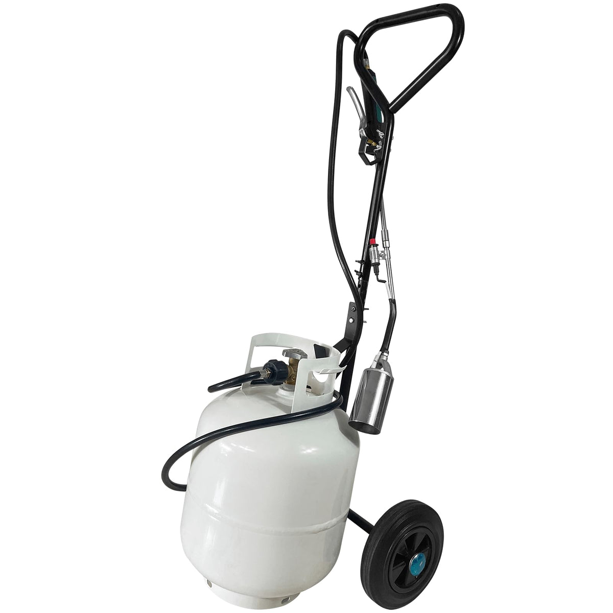 GasBRUH propane tank dolly with wheels for smooth transport.