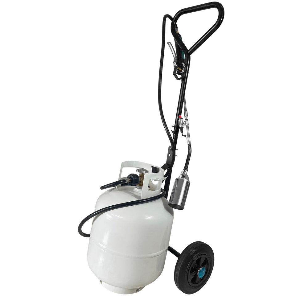 GasBRUH propane tank dolly with wheels for smooth transport.