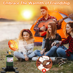GasCalorix lightweight propane heater easy to carry on trips.