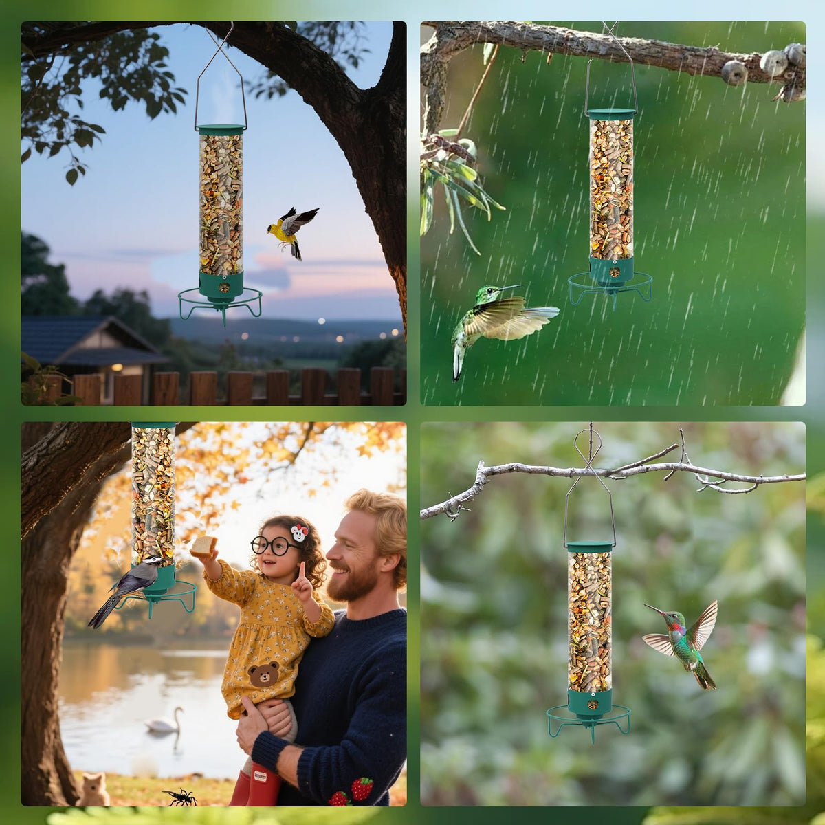 GASDBYUB external suspension design for easy hanging on patios