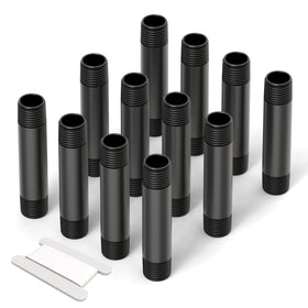 GASHER 12-pack 1/2-inch MNPT PVC riser pack for easy height extension