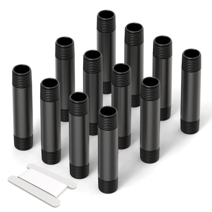 GASHER 12-pack 1/2-inch MNPT PVC riser pack for easy height extension