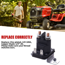 Gashwer 12V solenoid designed for long-lasting start performance.