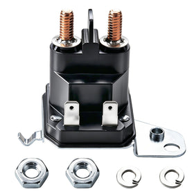 Gashwer 12V starter solenoid front view for reliable mower startup.