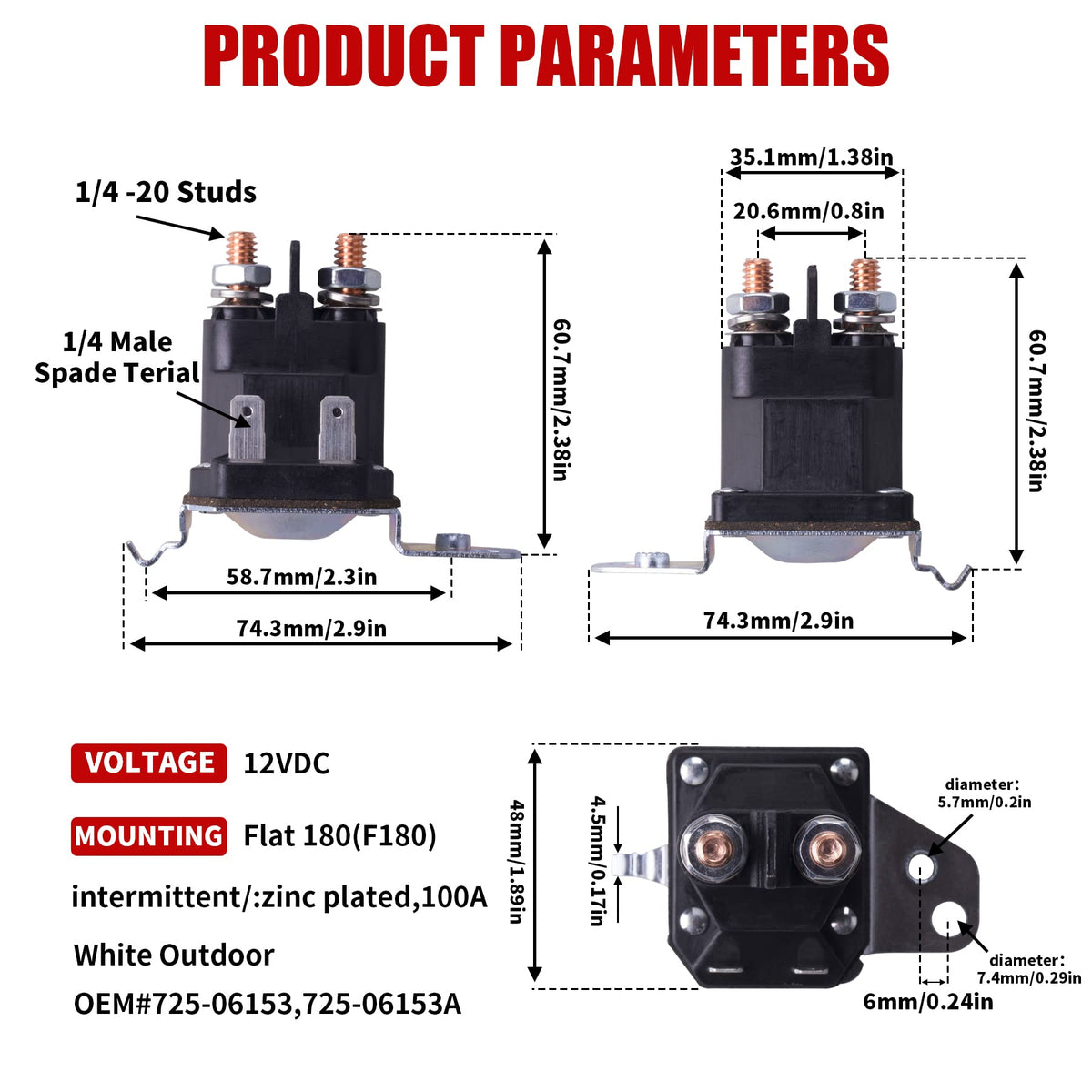 Gashwer durable plastic case protects internal components outdoors.