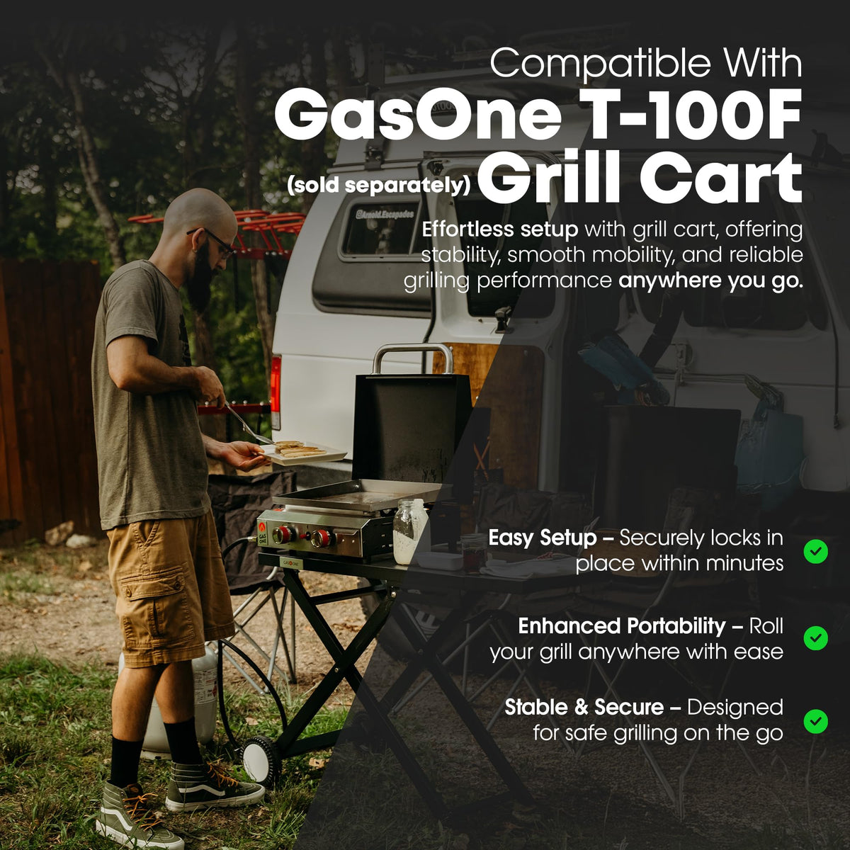 Gas One propane regulator and hose for a smooth RV setup