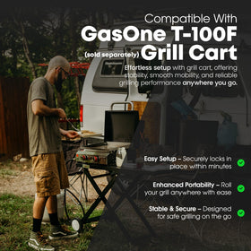Gas One propane regulator and hose for a smooth RV setup