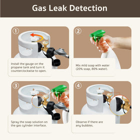 GASPRO camping-stove and patio-heater gauge supports planned outdoor trips.