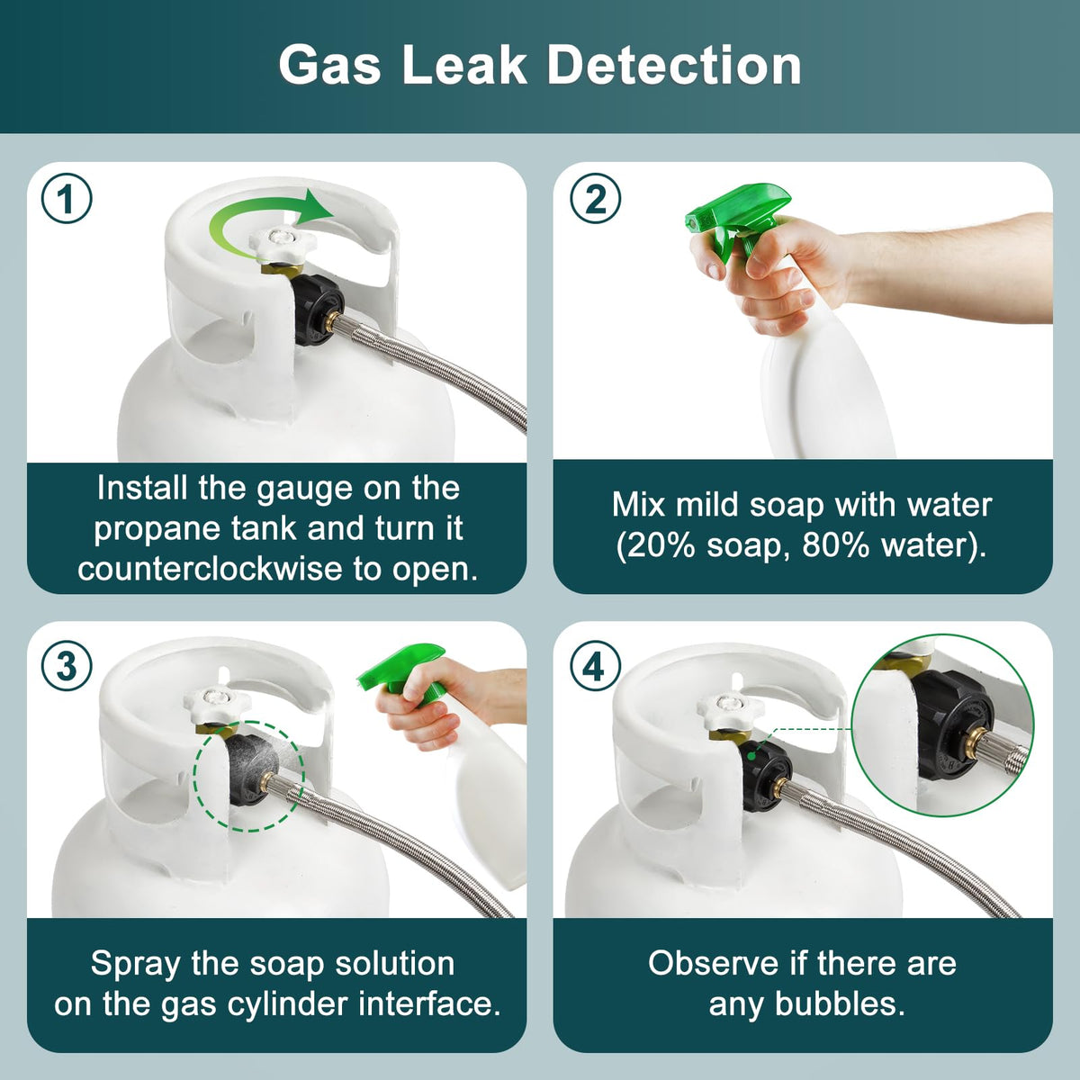 GasPro hose used with Coleman camp stove for extended fuel supply