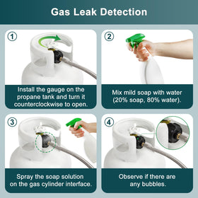 GasPro hose used with Coleman camp stove for extended fuel supply