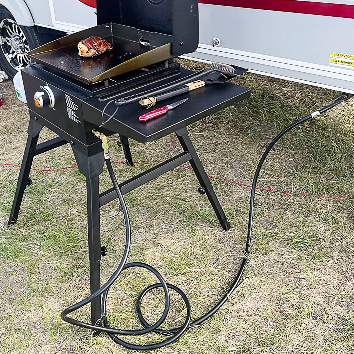 GasPro durable, kink-resistant hose withstands outdoor use across seasons.