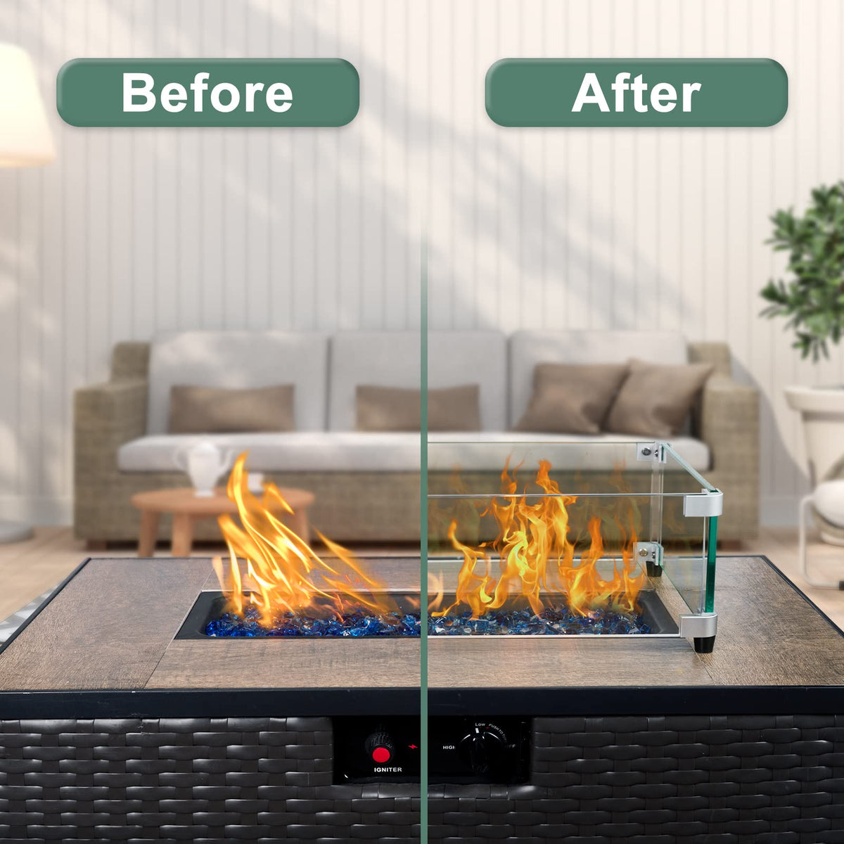 GasPRO quick-assembly kit and clear instructions for easy setup.