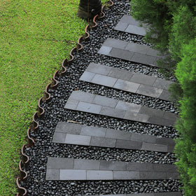 GASPRO eco-friendly polished pebbles for borders and beds
