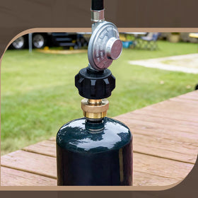 GasPro 2-pack ensures you have spare adapters for future outdoor cooks