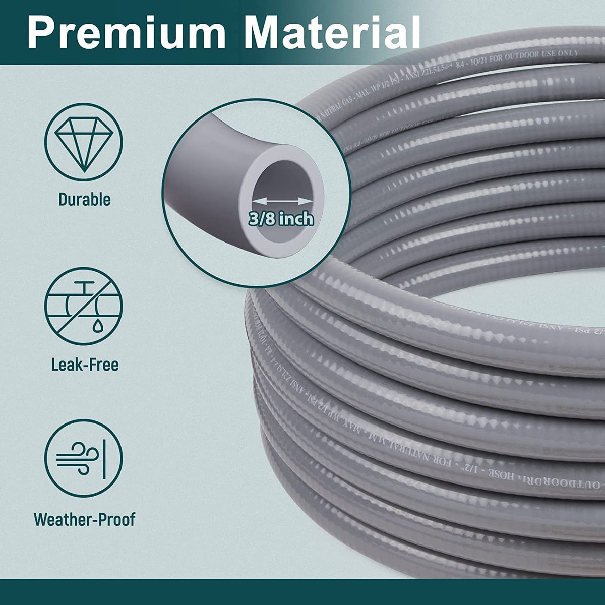 GASPRO pizza oven gas hose for reliable supply