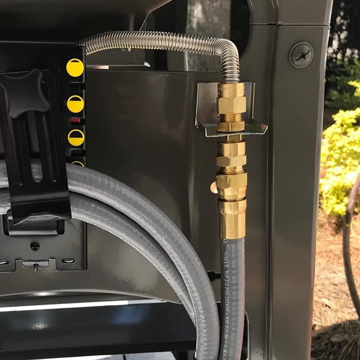 GASPRO pizza-oven-setup hose ideal for short-distance gas supply