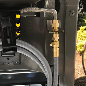 GASPRO pizza-oven-setup hose ideal for short-distance gas supply