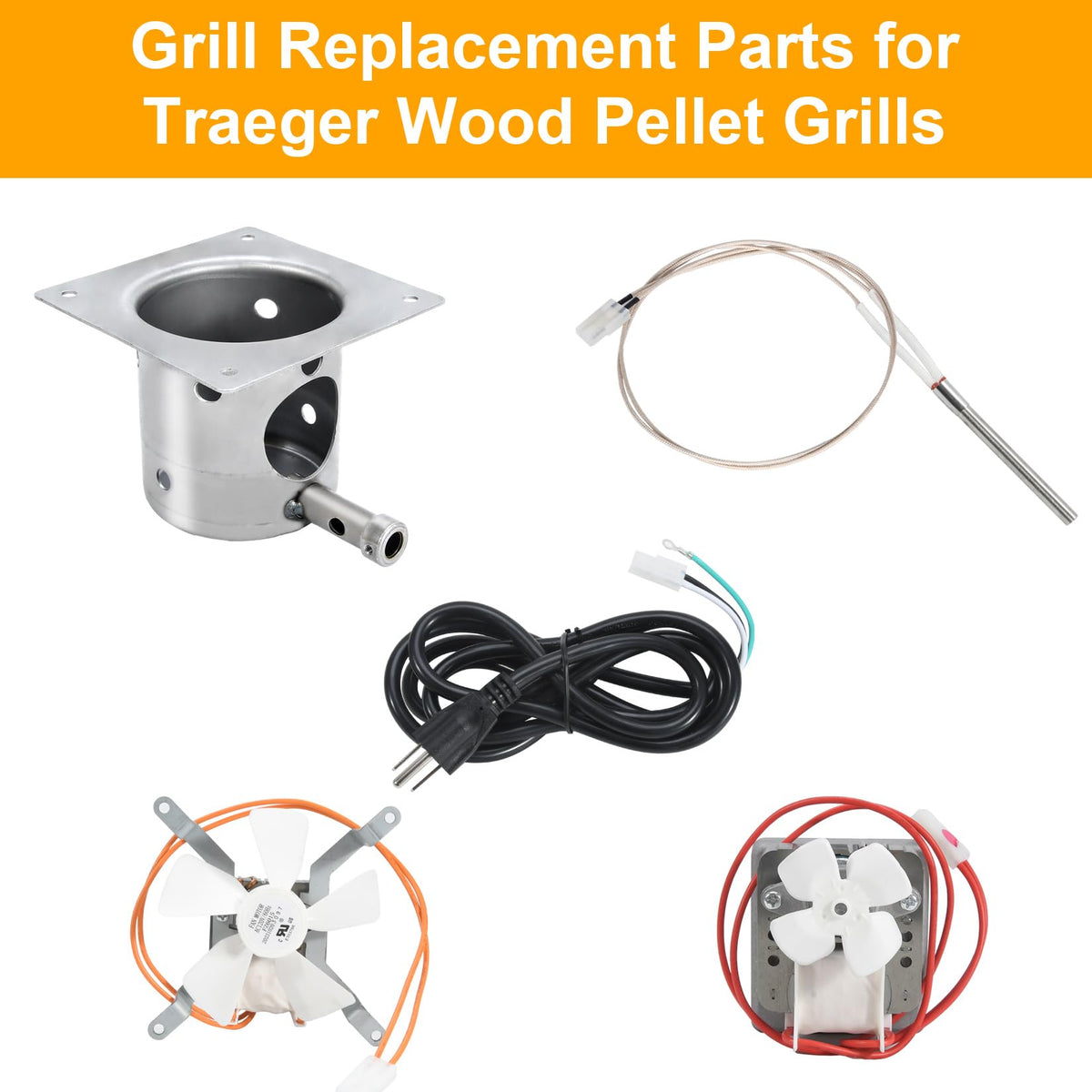 GasSaf burn pot kit with screws ready for replacement.