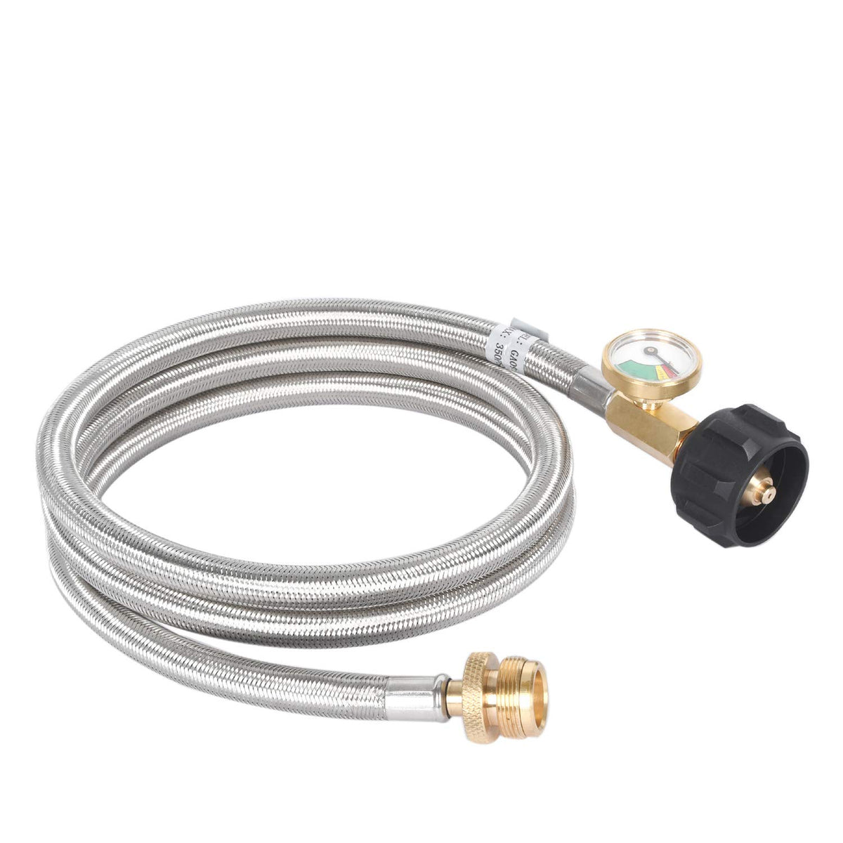 GasSaf easy-install QCC1 connection ready for Weber and camp stoves.