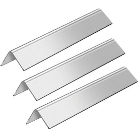 GasSaf flavorizer bar for Weber 7635 front controls, durable stainless steel improves heat distribution