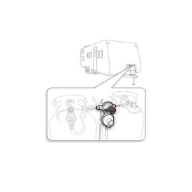 GasSaf outdoor camping hose ideal for BBQs and camping adventures
