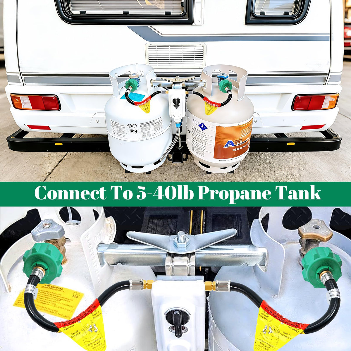 GasSaf hose supports up to 250 PSIG for stable propane transmission