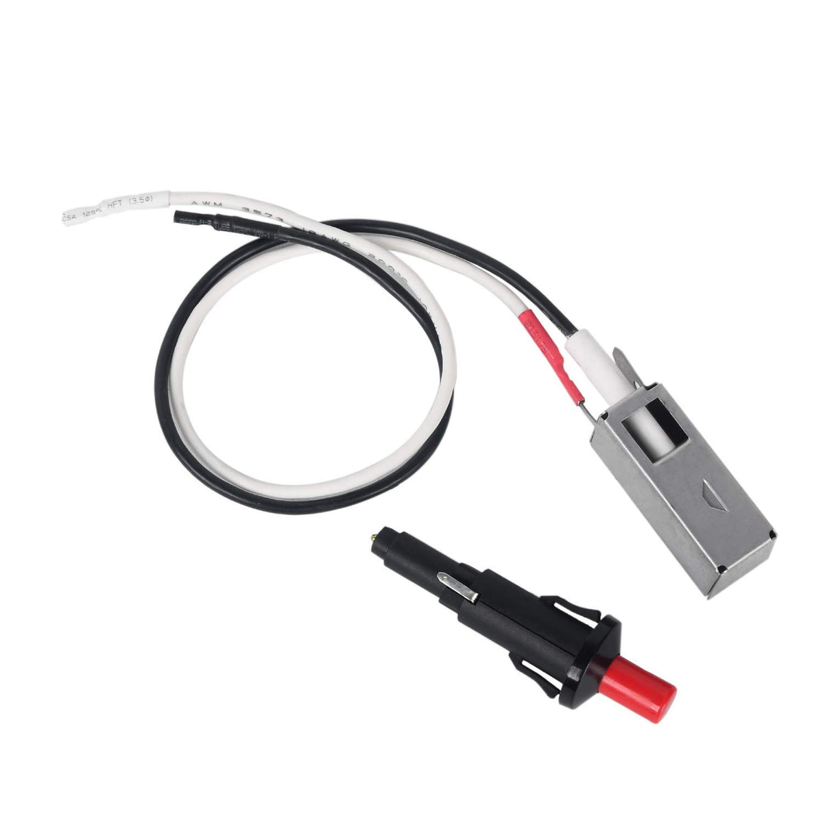 GasSaf snaps-in style push-button igniter fits Weber models for straightforward installation.