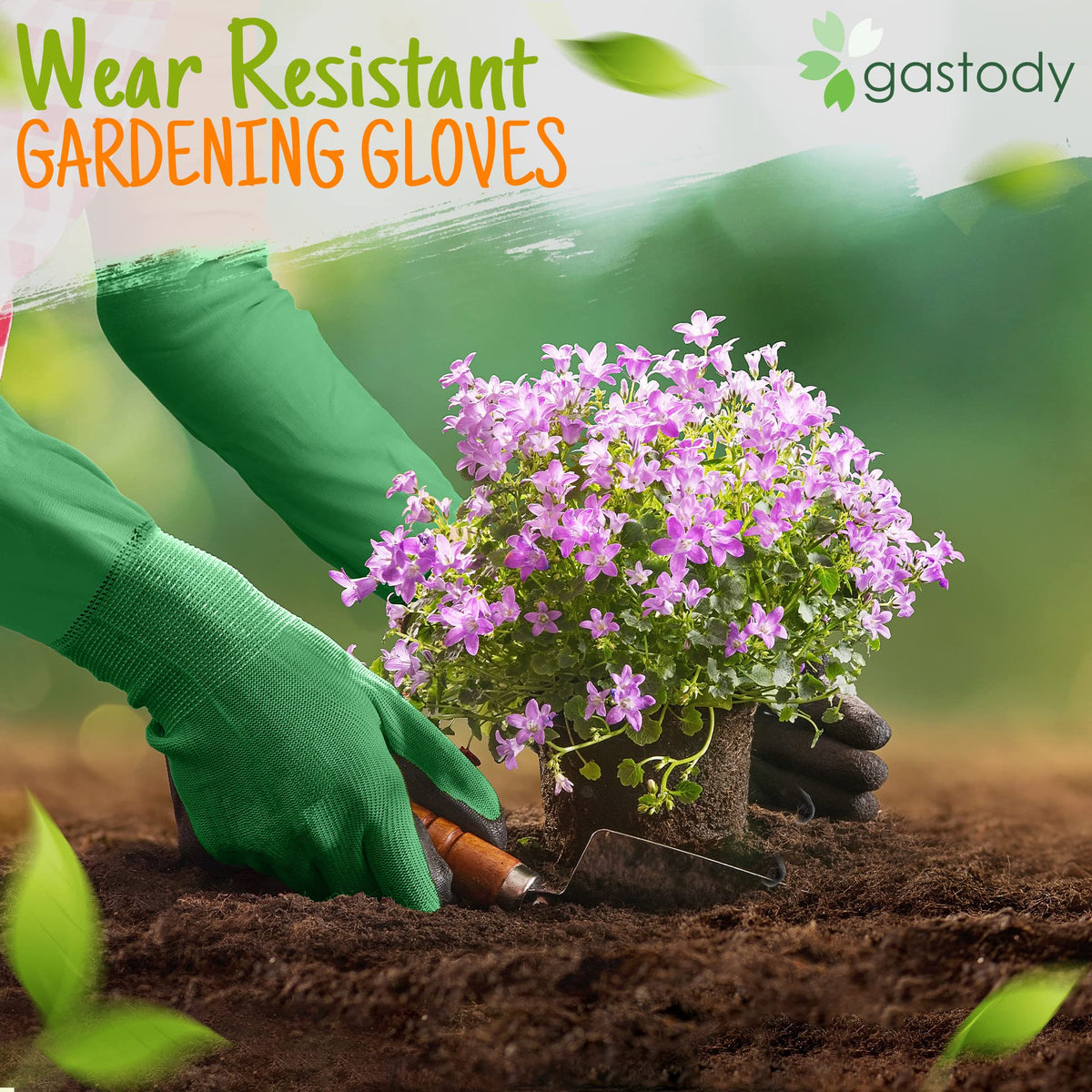 Gastody ergonomic-fit-garden-gloves enhance dexterity for precise gardening