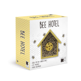 Gate 35 Eco-Friendly Bee House Hotel front view inviting solitary bees to your garden