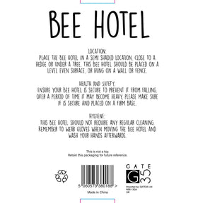 Gate 35 gift-ready bee hotel enhances gardens and supports wildlife