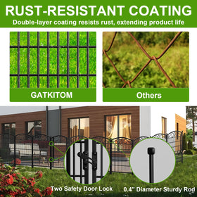 Gatkitom ground stakes extend stability into soil for tough weather.